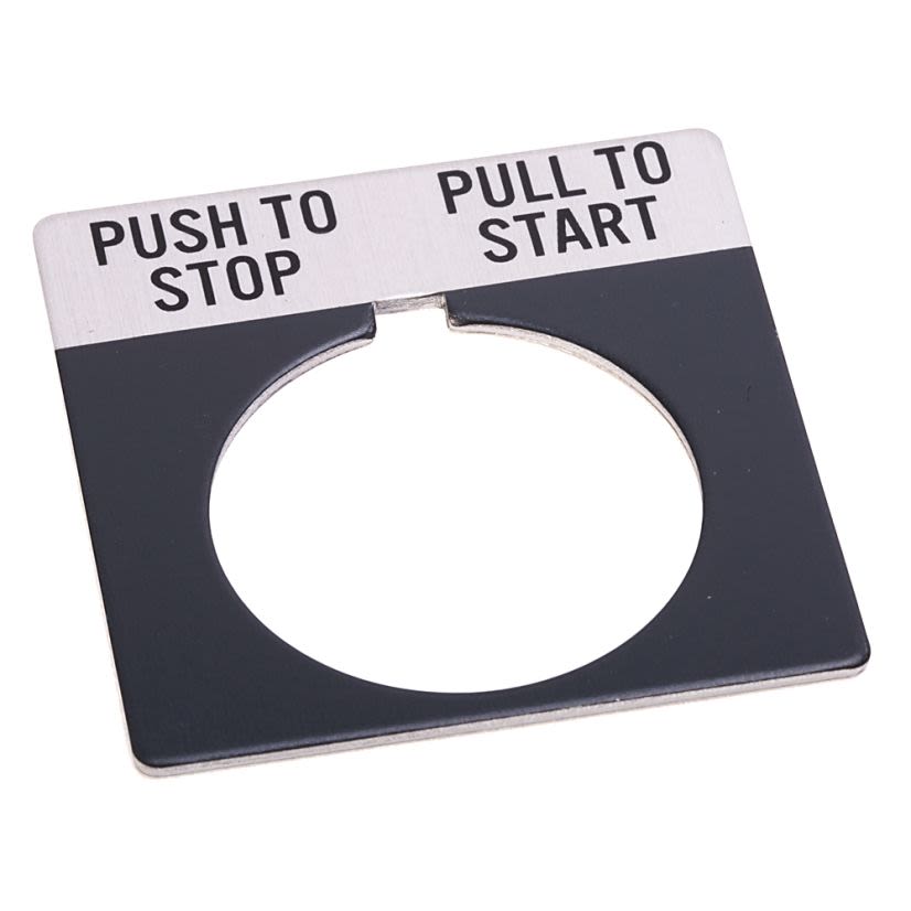 A-B Rockwell Automation 800T-X618 30mm 800T PUSH-TO-STOP/PULL-TO-START Lgd